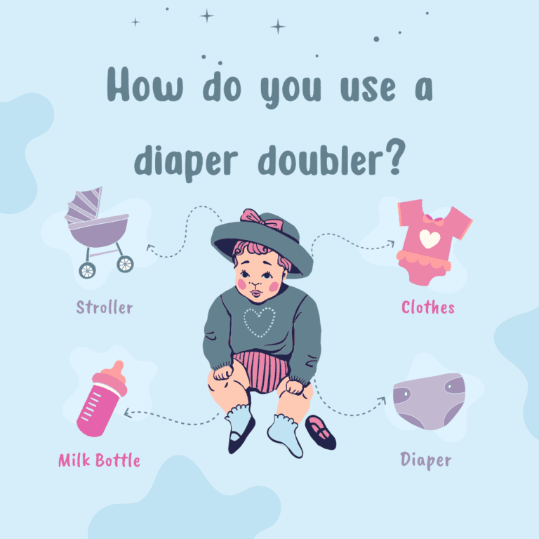 How do you use a diaper doubler