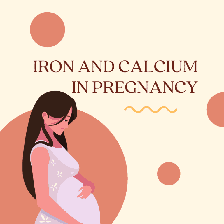 Iron and Calcium in Pregnancy