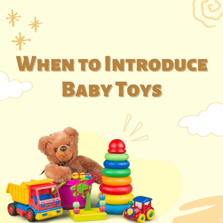 When to Introduce Baby Toys
