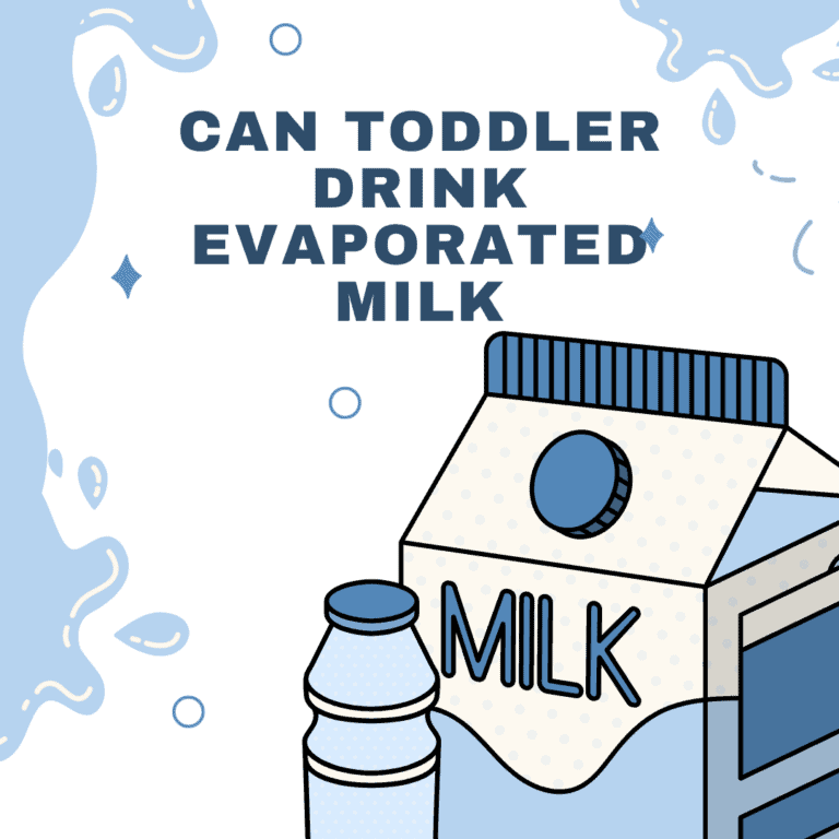 Can Toddler Drink Evaporated Milk