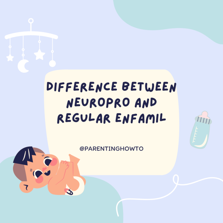 Difference between Neuropro and Regular Enfamil