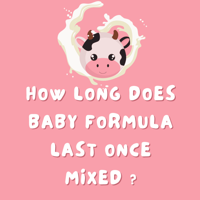 How long does Baby Formula Last Once Mixed