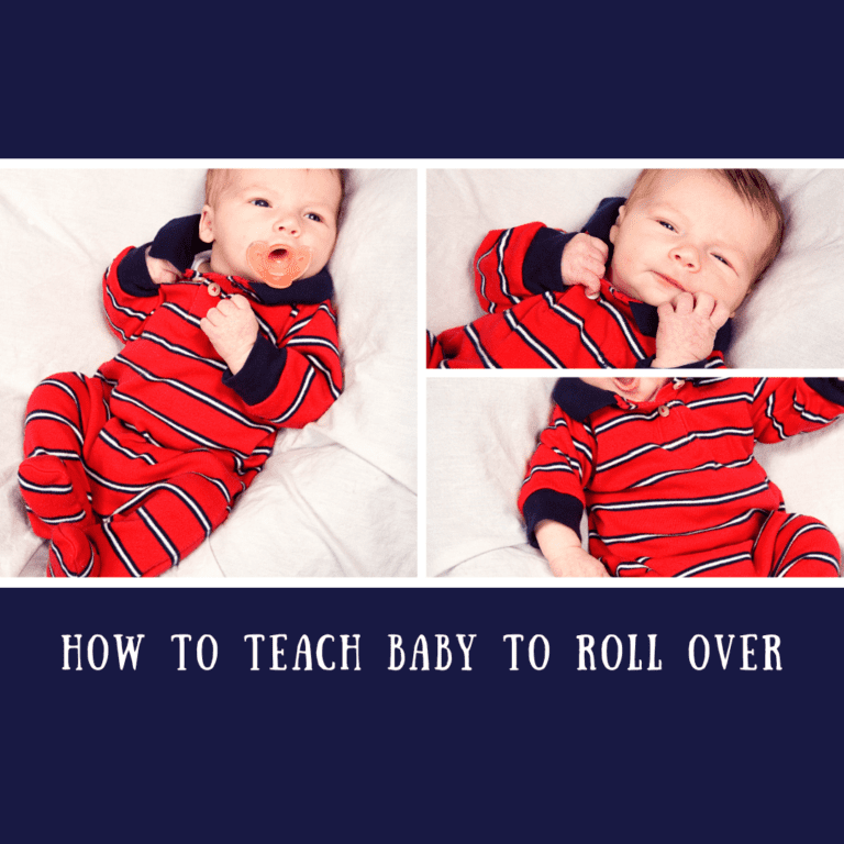 How to Teach baby to Roll Over