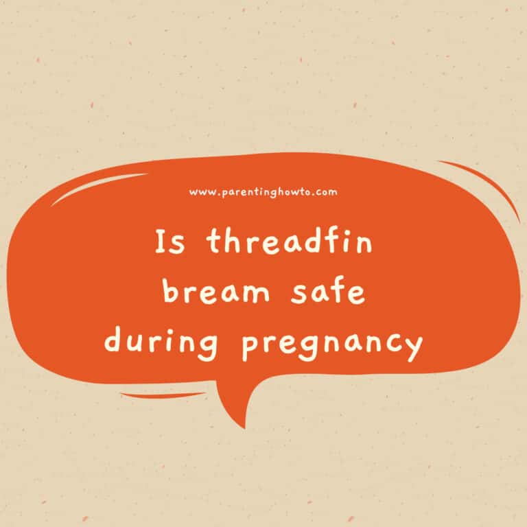 Is threadfin bream safe during pregnancy