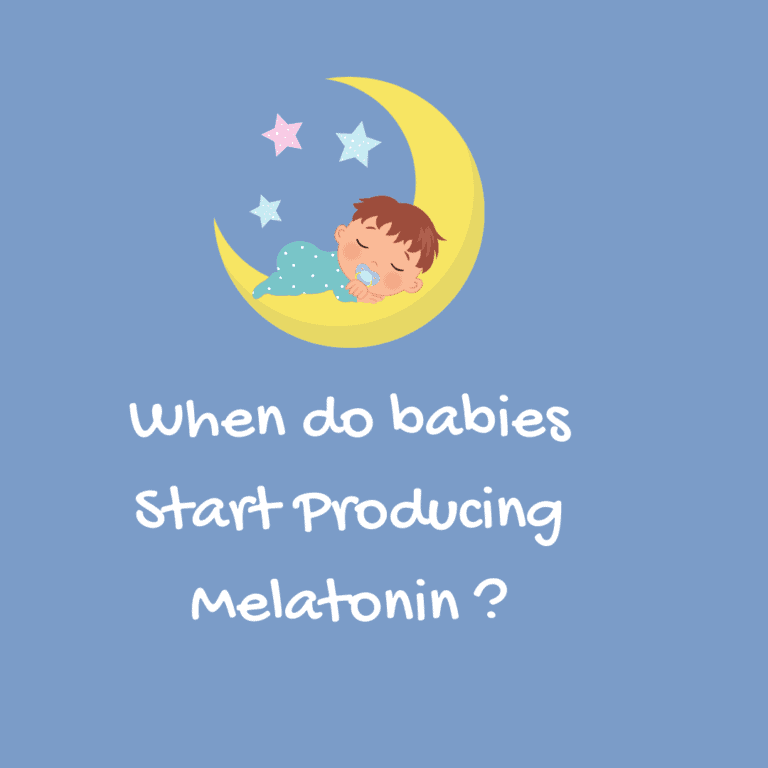 When do babies Start Producing Melatonin