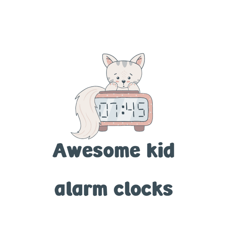 Awesome kid alarm clocks