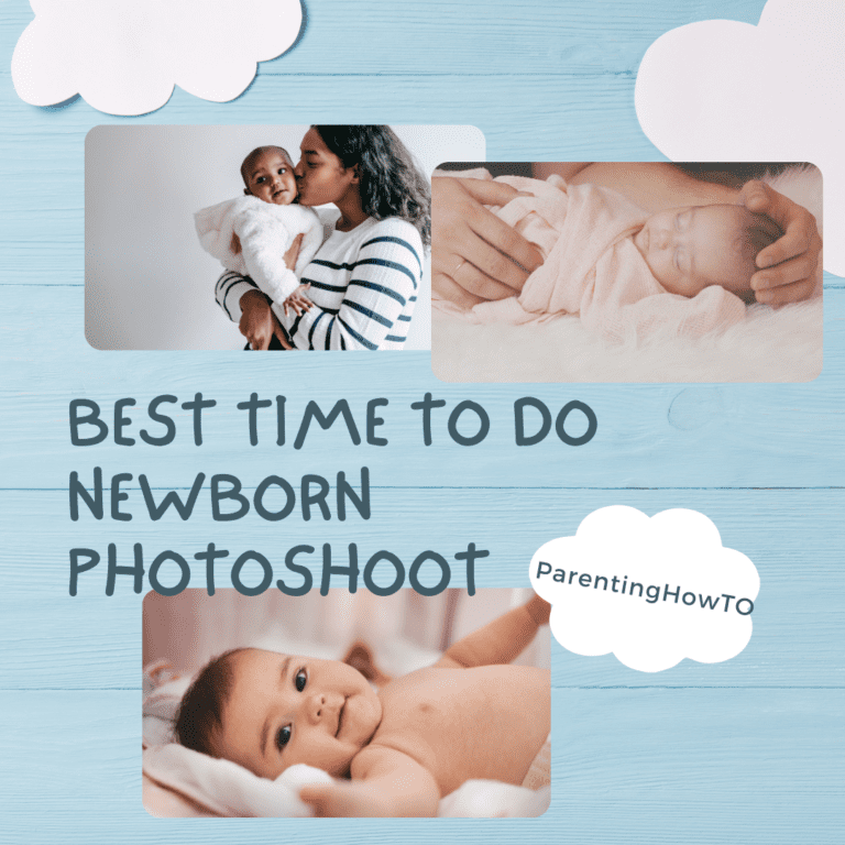 Best Time to do Newborn Photoshoot