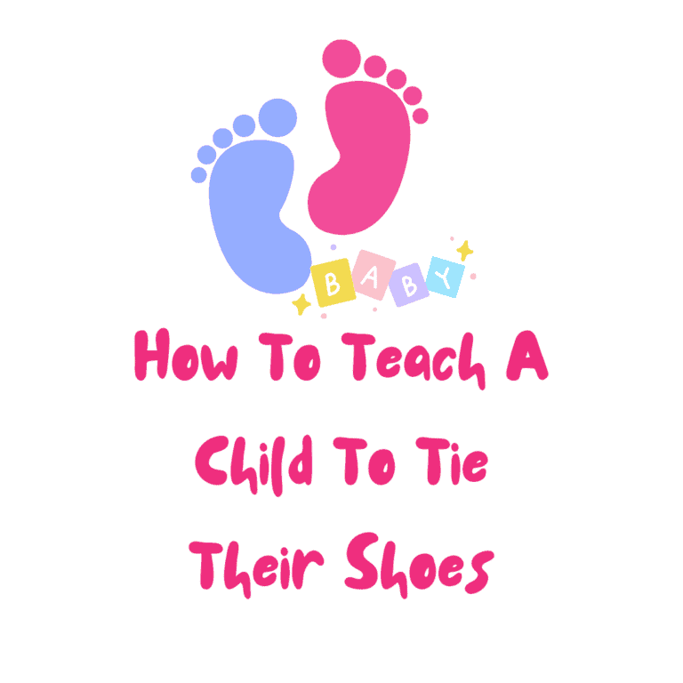 How To Teach A Child To Tie Their Shoes