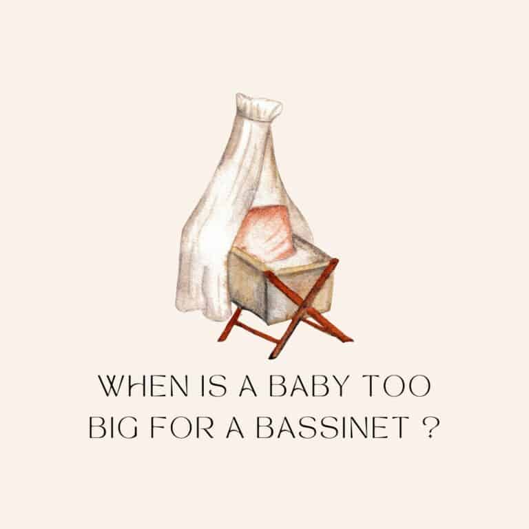 When is a baby too big for a bassinet