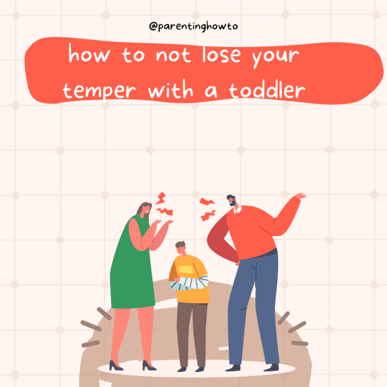 how to not lose your temper with a toddler
