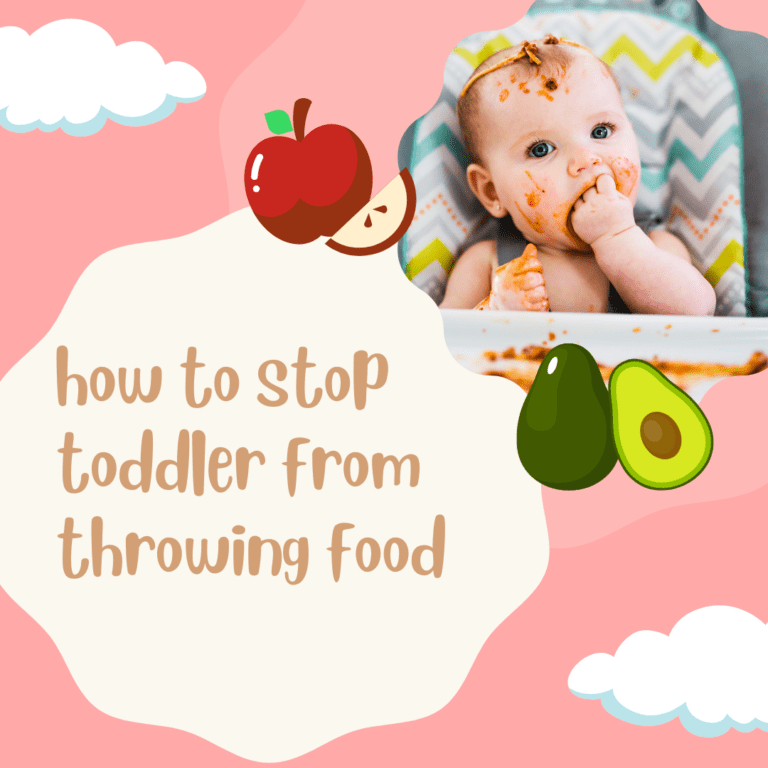 how to stop toddler from throwing food